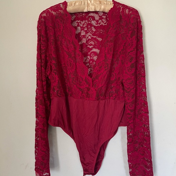 Lace Bodysuit XXXL NWOT - Picture 2 of 6